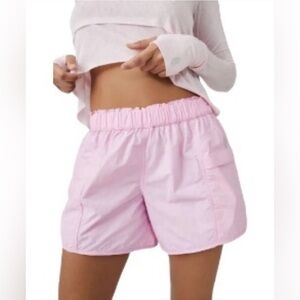 Free People FP Movement In the Wild Pink Women's Shorts S (Hiking or running)